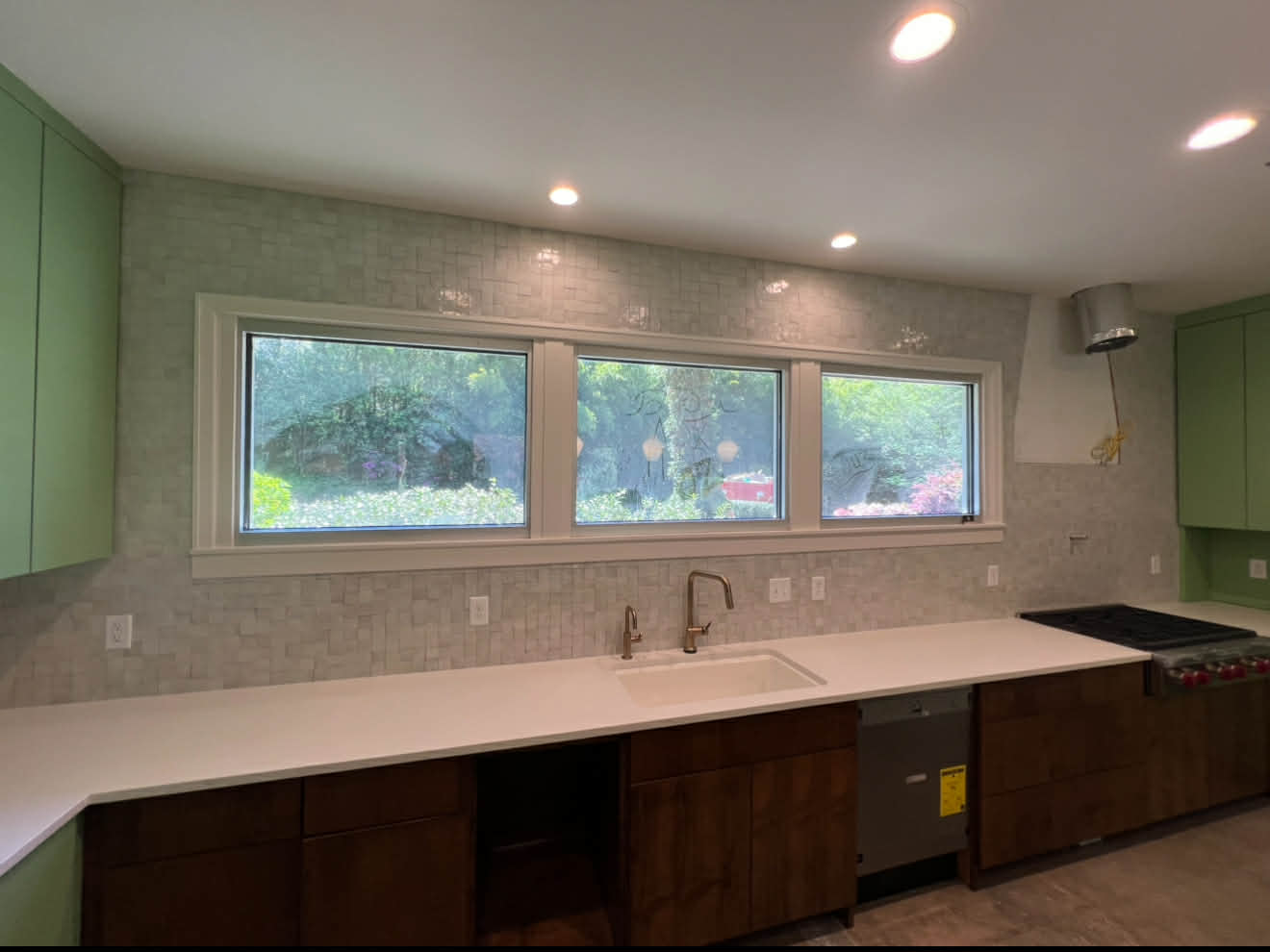 Kitchen tile work
