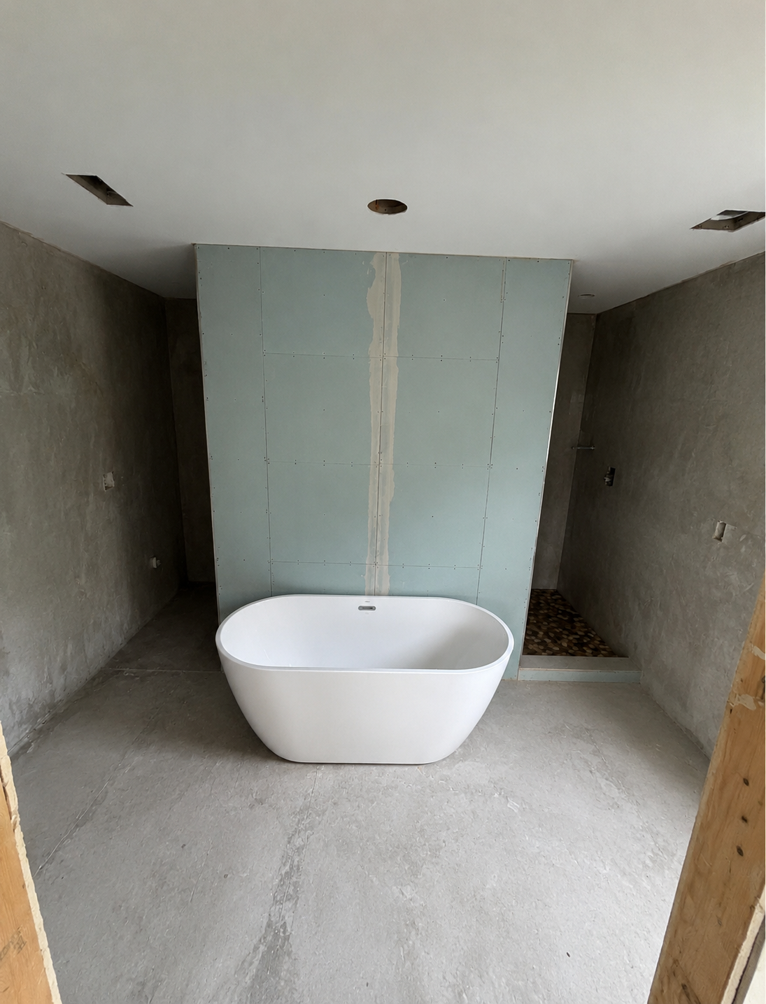 Before — space before renovation